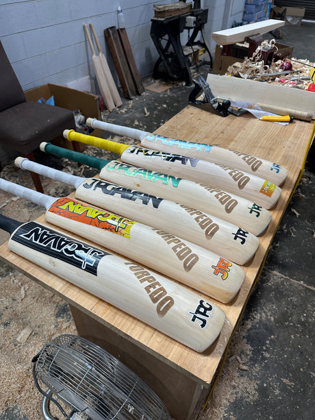 Custom JPGavan Torpedo Cricket Bat