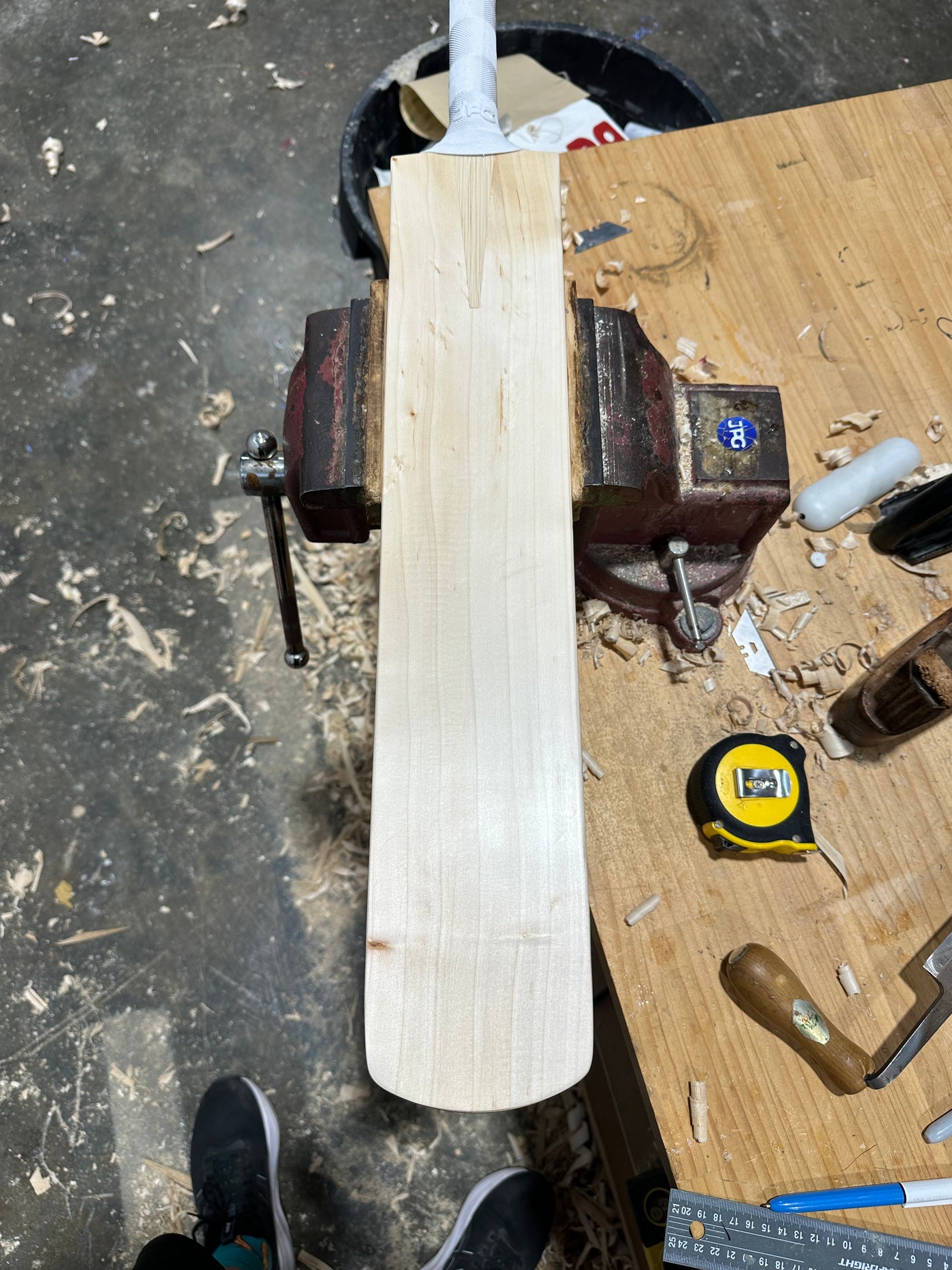 JPGavan Performance Cricket Bat - 474 Torpedo