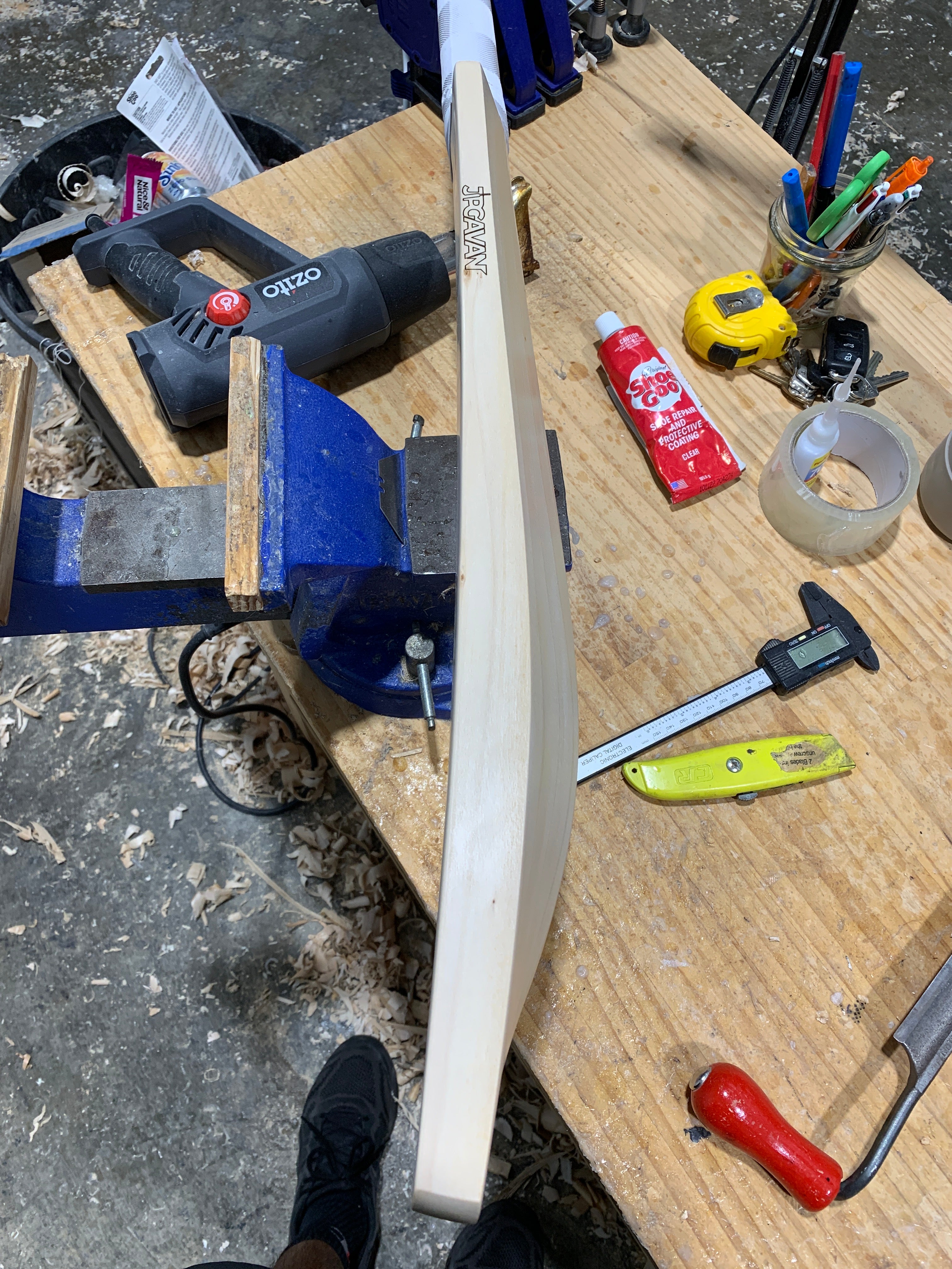 JPGavan Performance Cricket Bat - 142