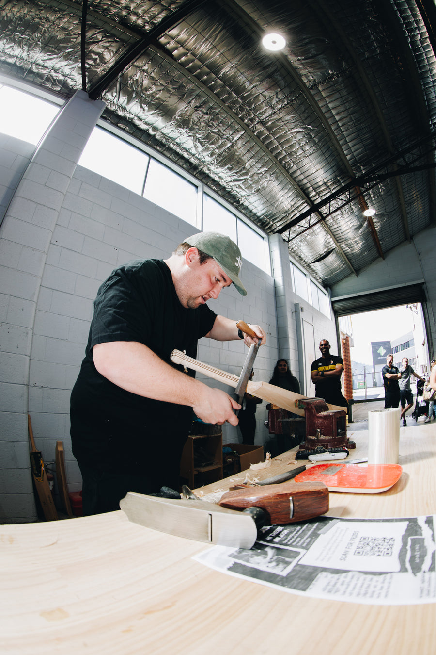 Watch bats being made