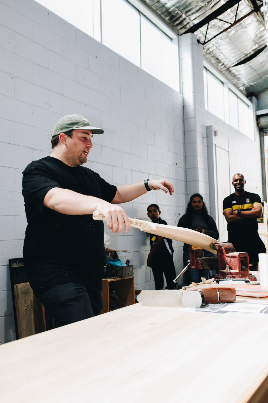 The JPGavan Cricket Bat Making Experience
