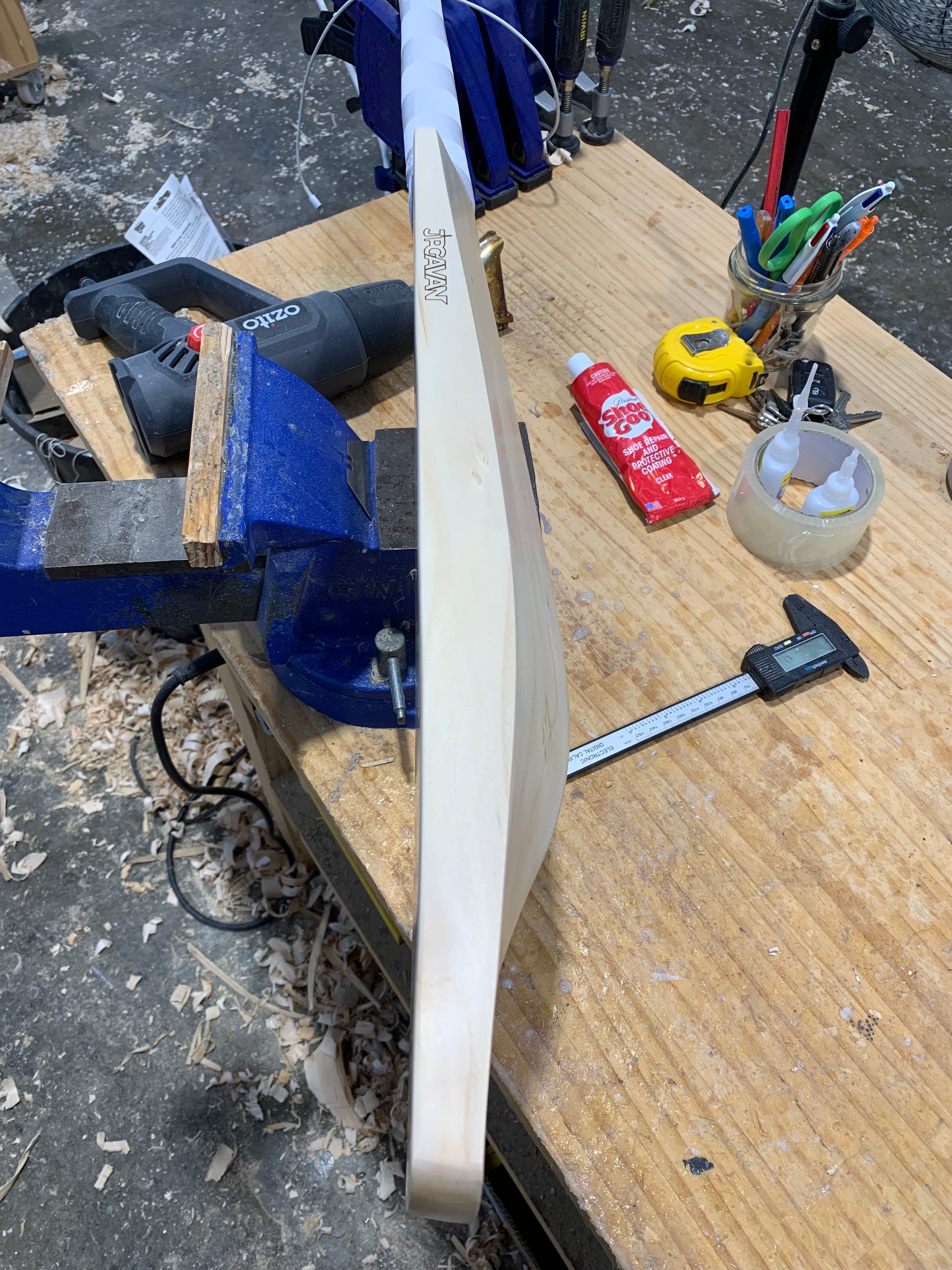 JPGavan Performance Cricket Bat - 160