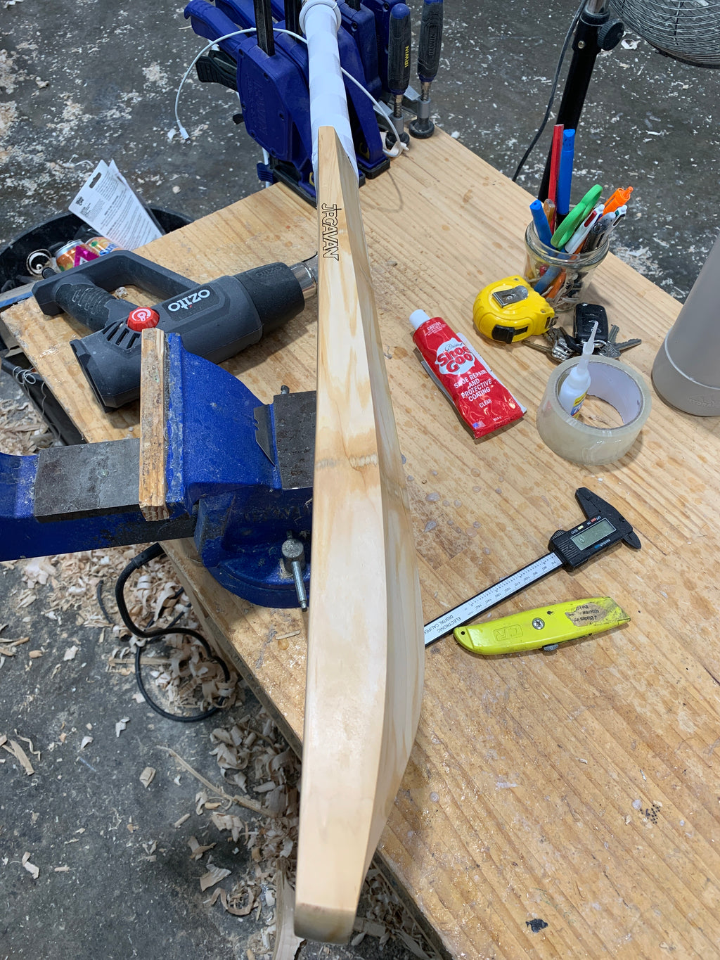 JPGavan Performance Cricket Bat - 152