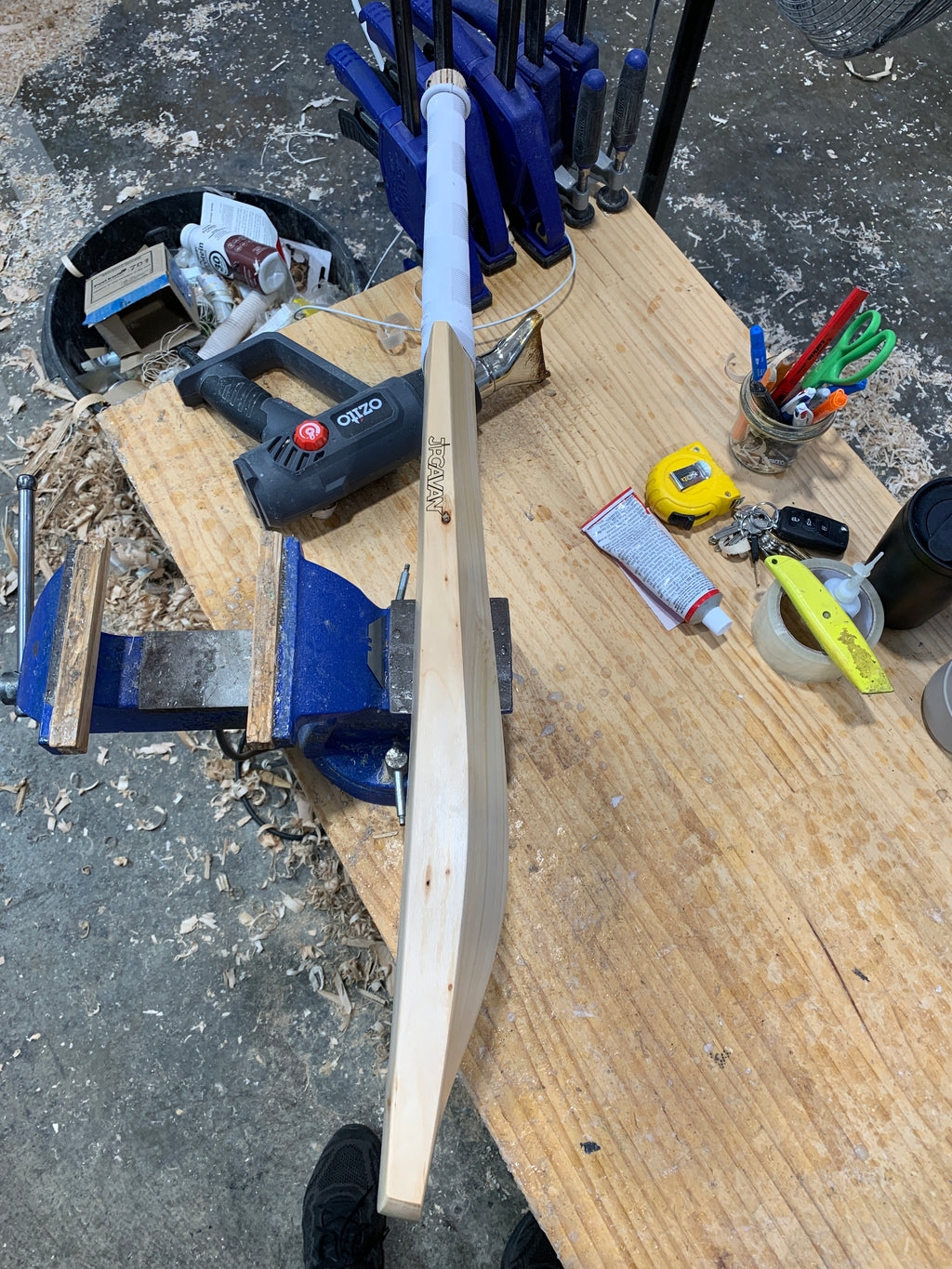 JPGavan Performance Cricket Bat - 118