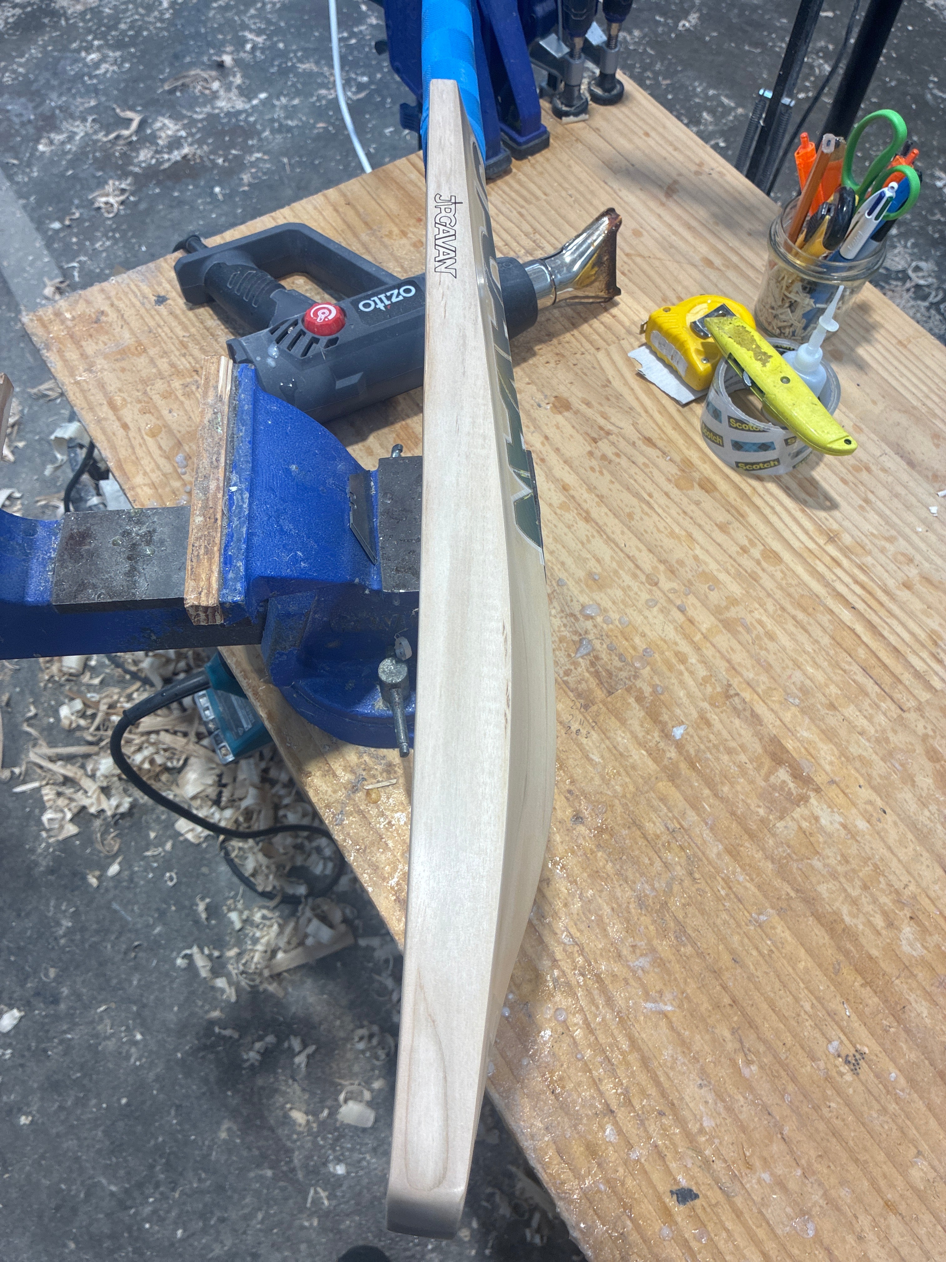 JPGavan Blue Cricket Bat - 254