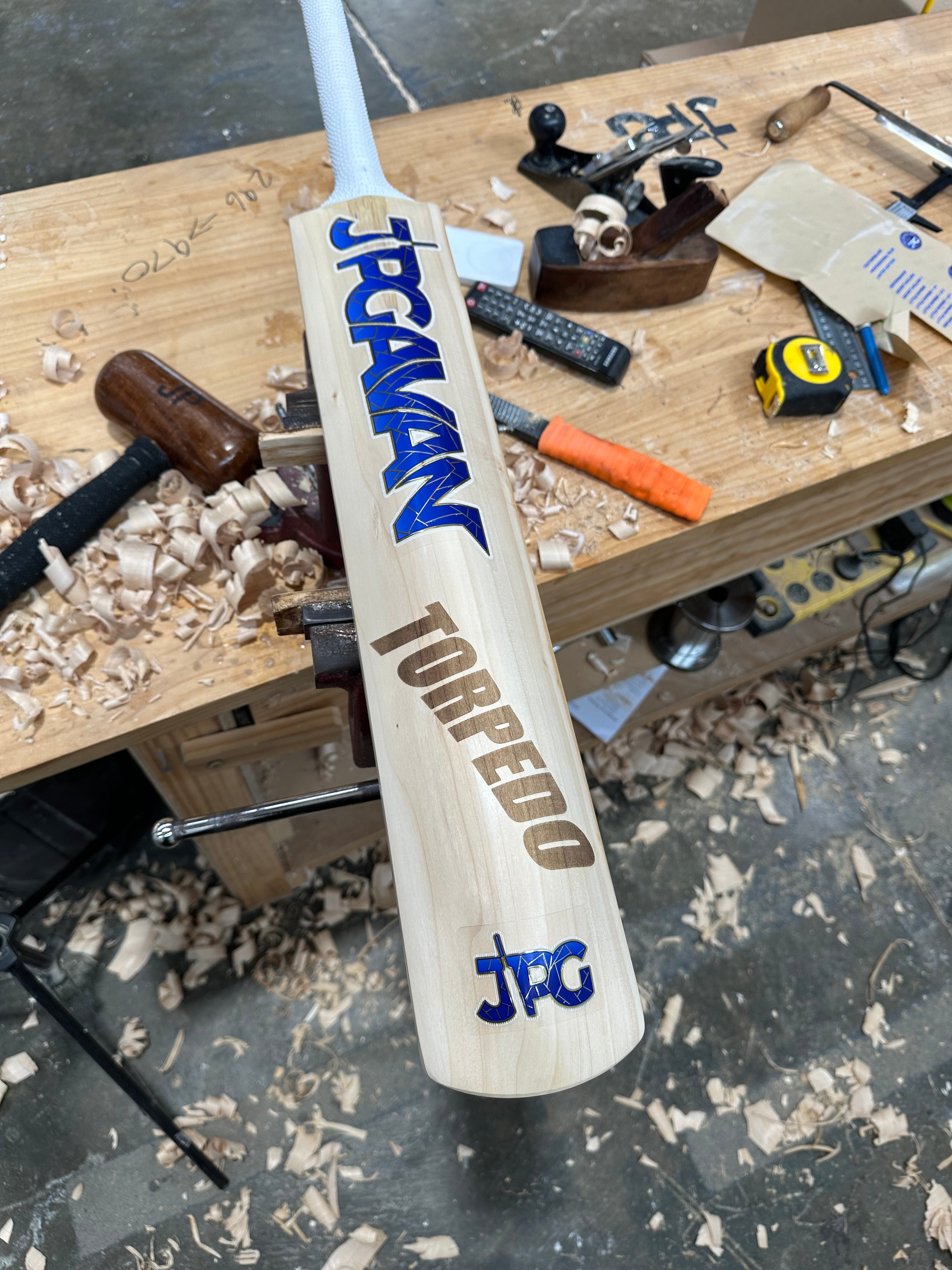 Custom JPGavan Torpedo 2.0 Cricket Bat