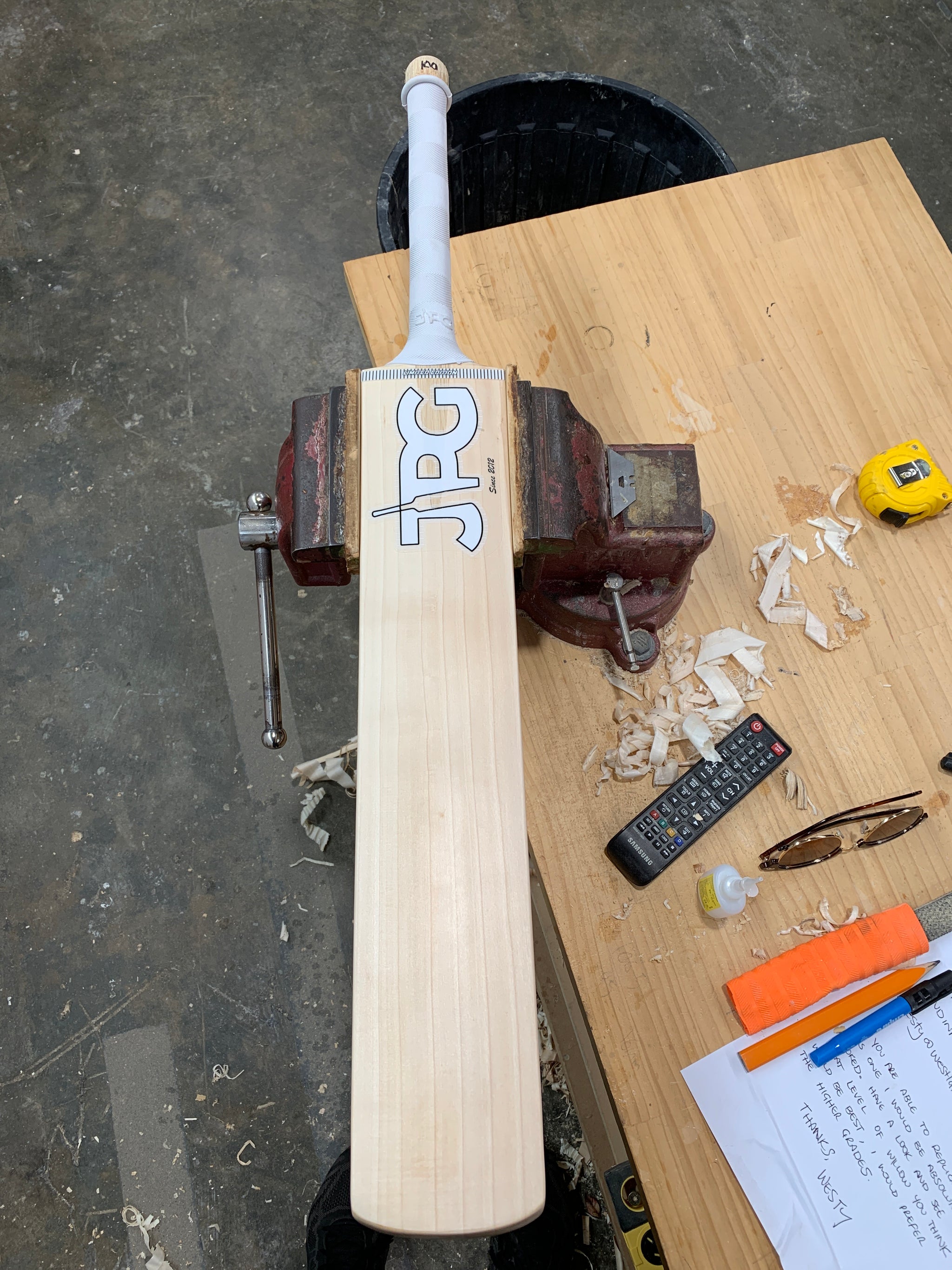 JPGavan Limited Edition Cricket Bat - 100