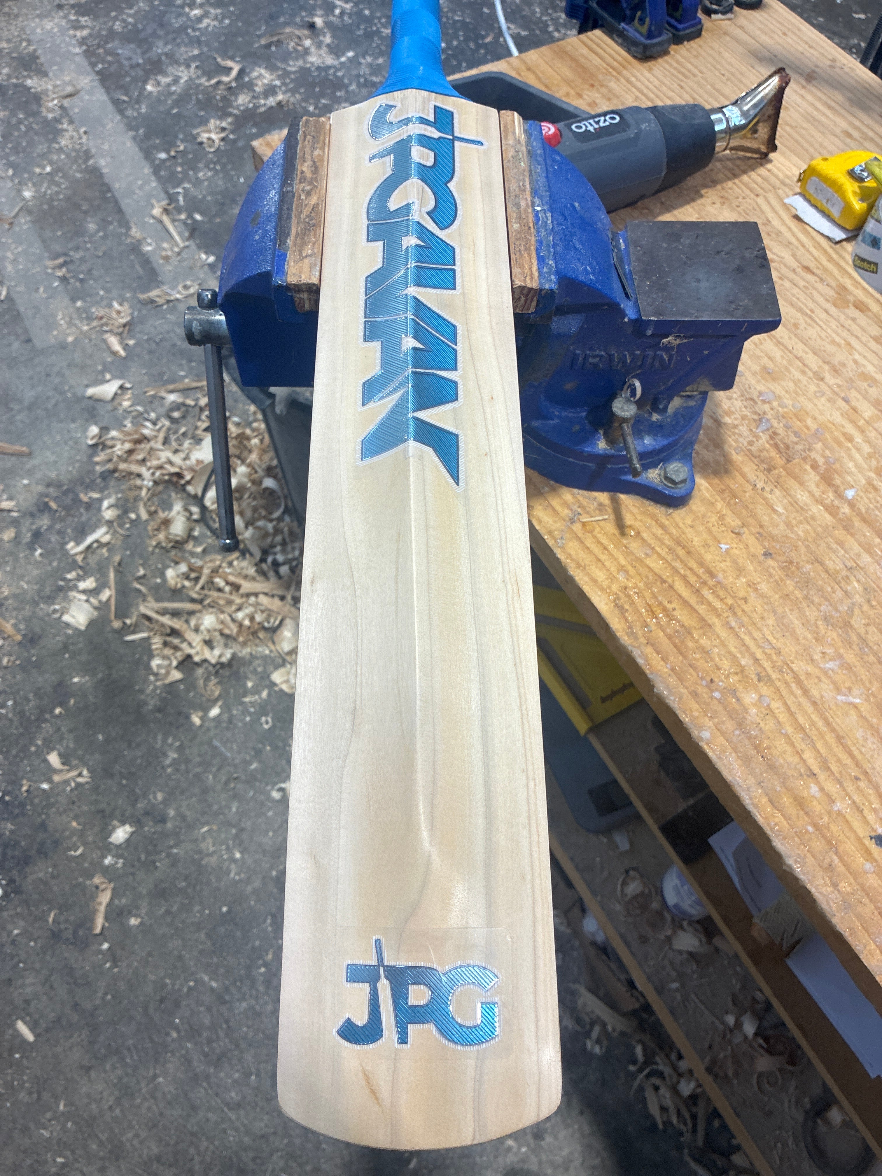 JPGavan Blue Cricket Bat - 254