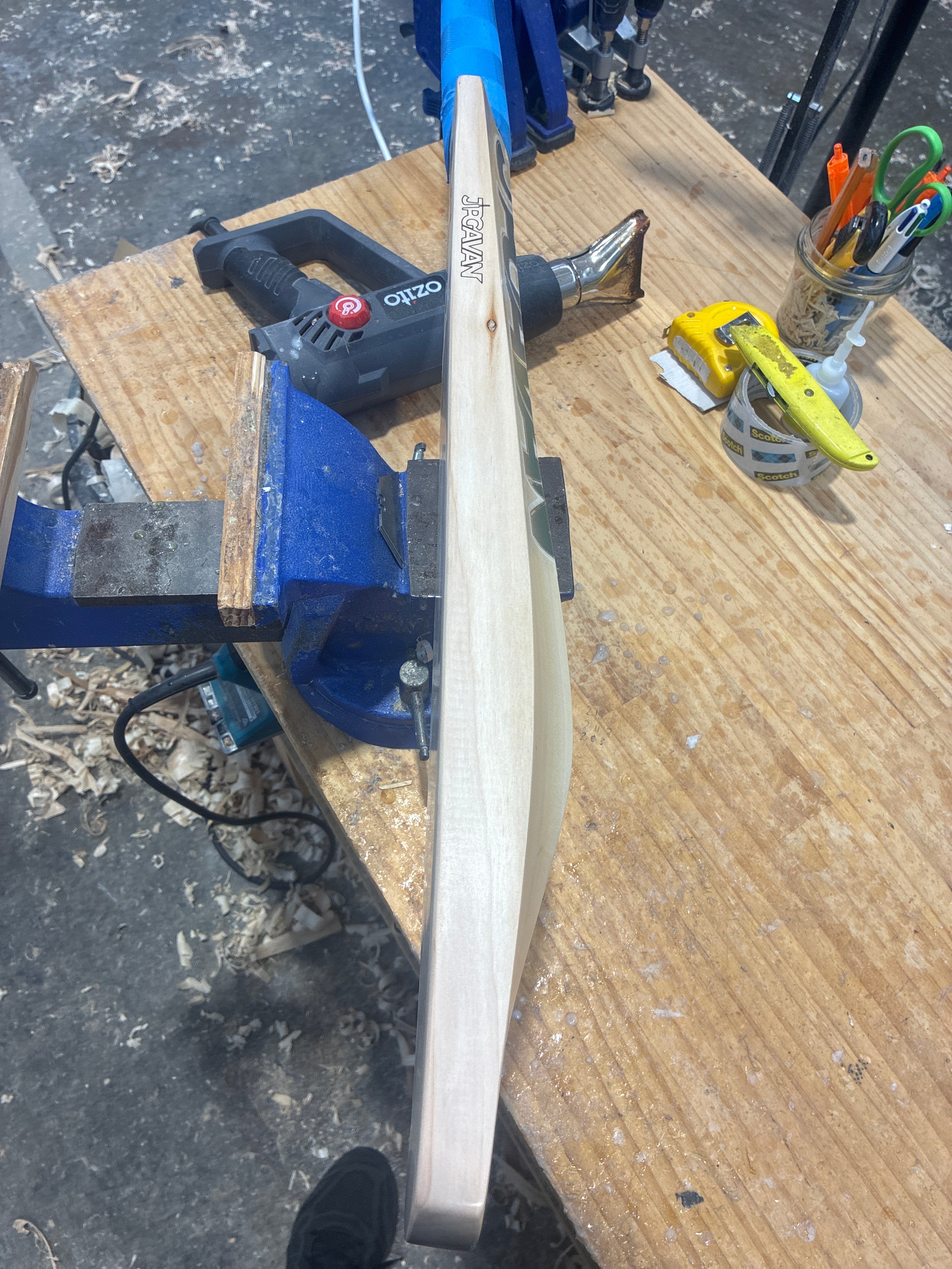 JPGavan Blue Cricket Bat - 251