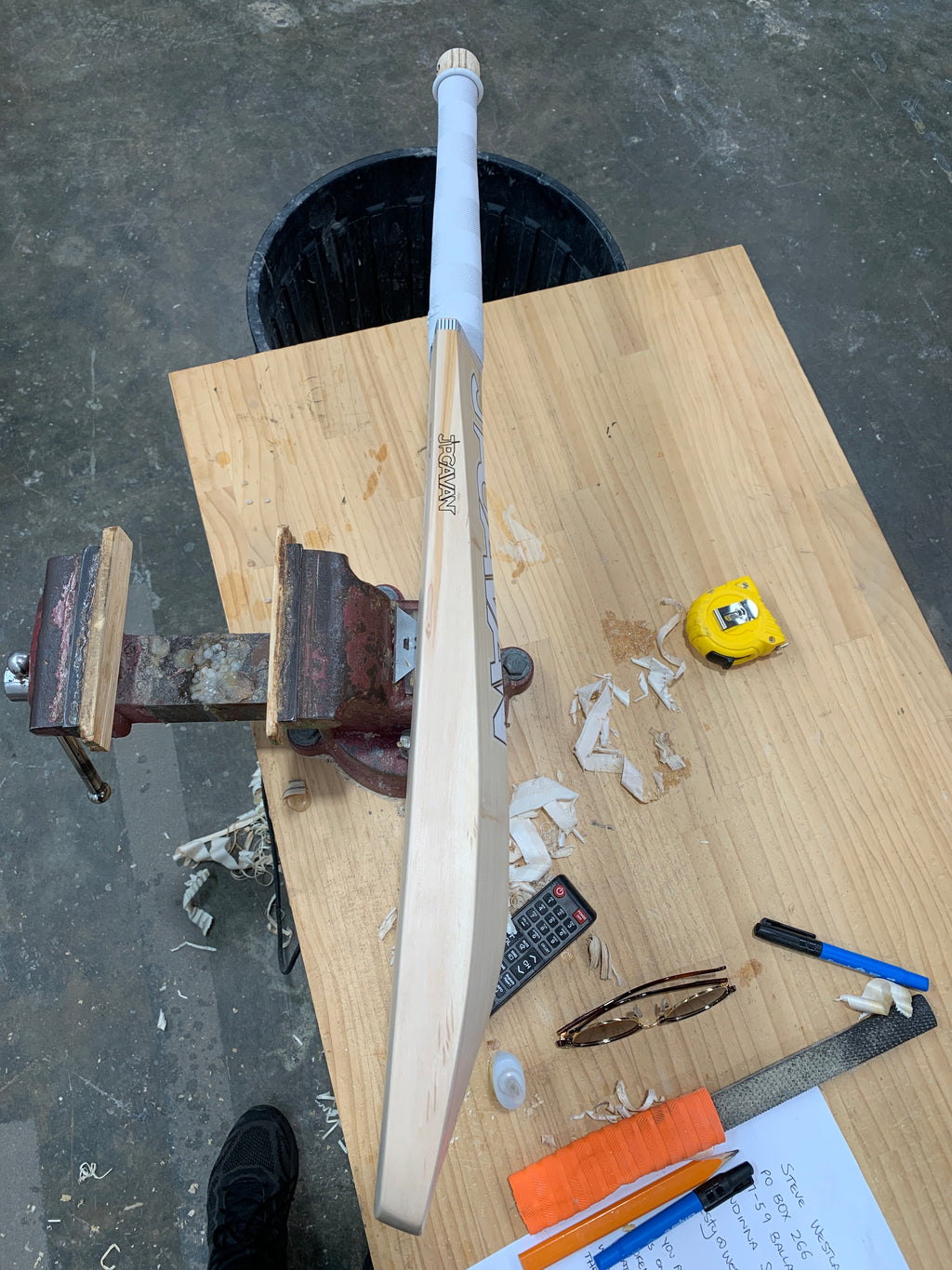 JPGavan Limited Edition Cricket Bat - 100