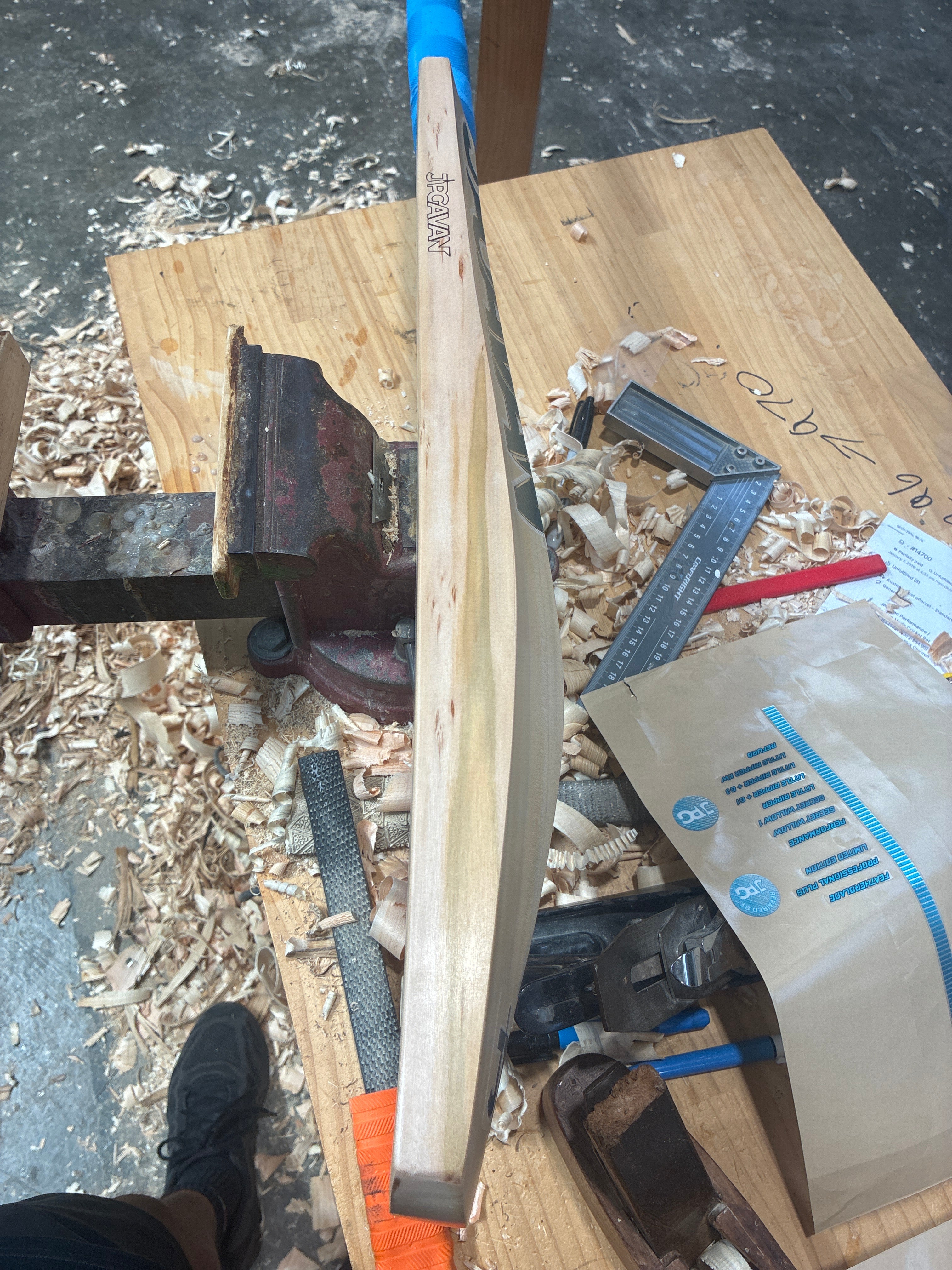 JPGavan Blue Cricket Bat - 271