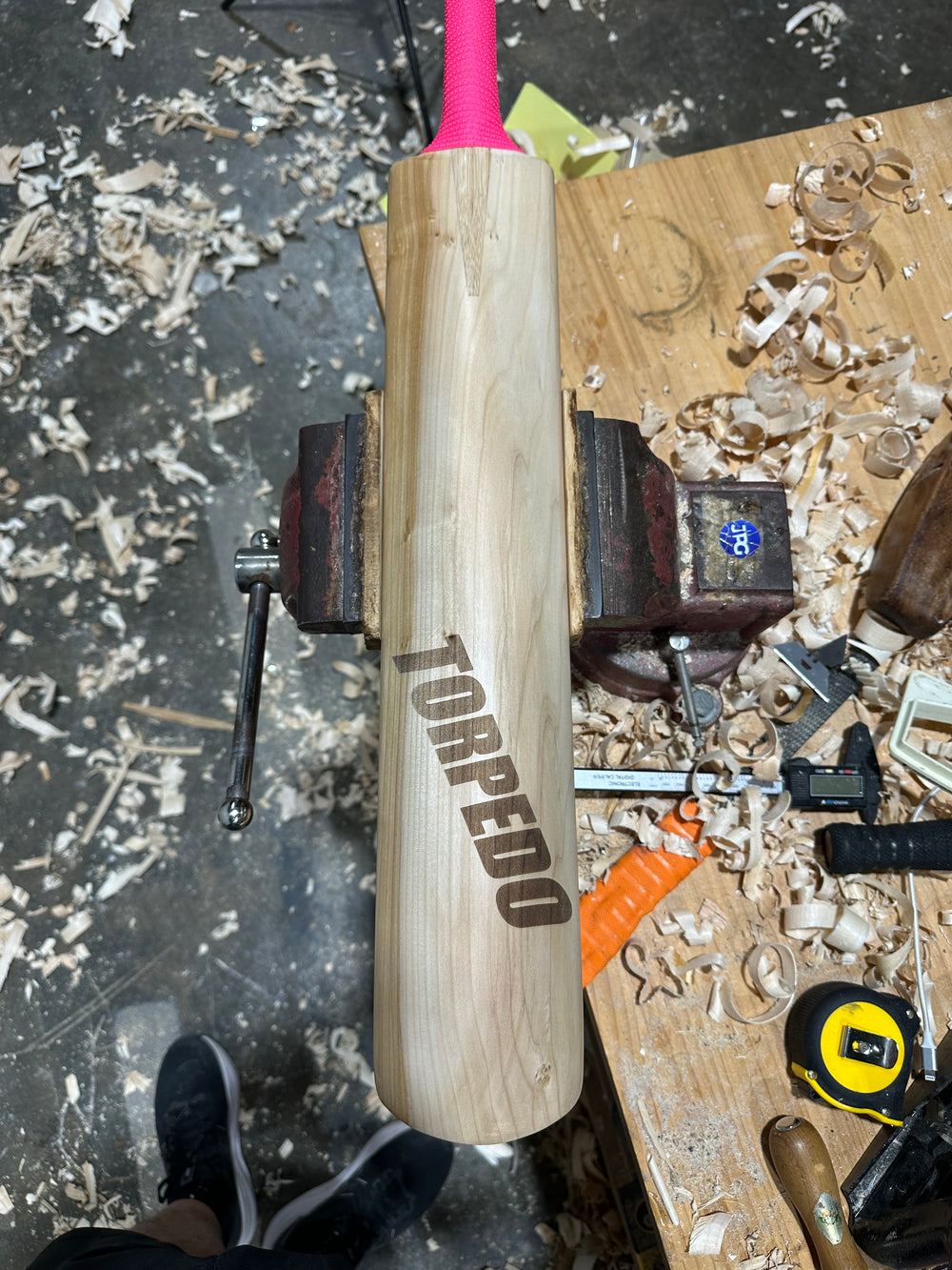 JPGavan Test Cricket Bat - 539 Torpedo, photo 1