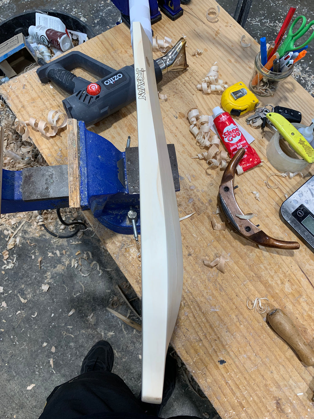 JPGavan Performance Cricket Bat - 125