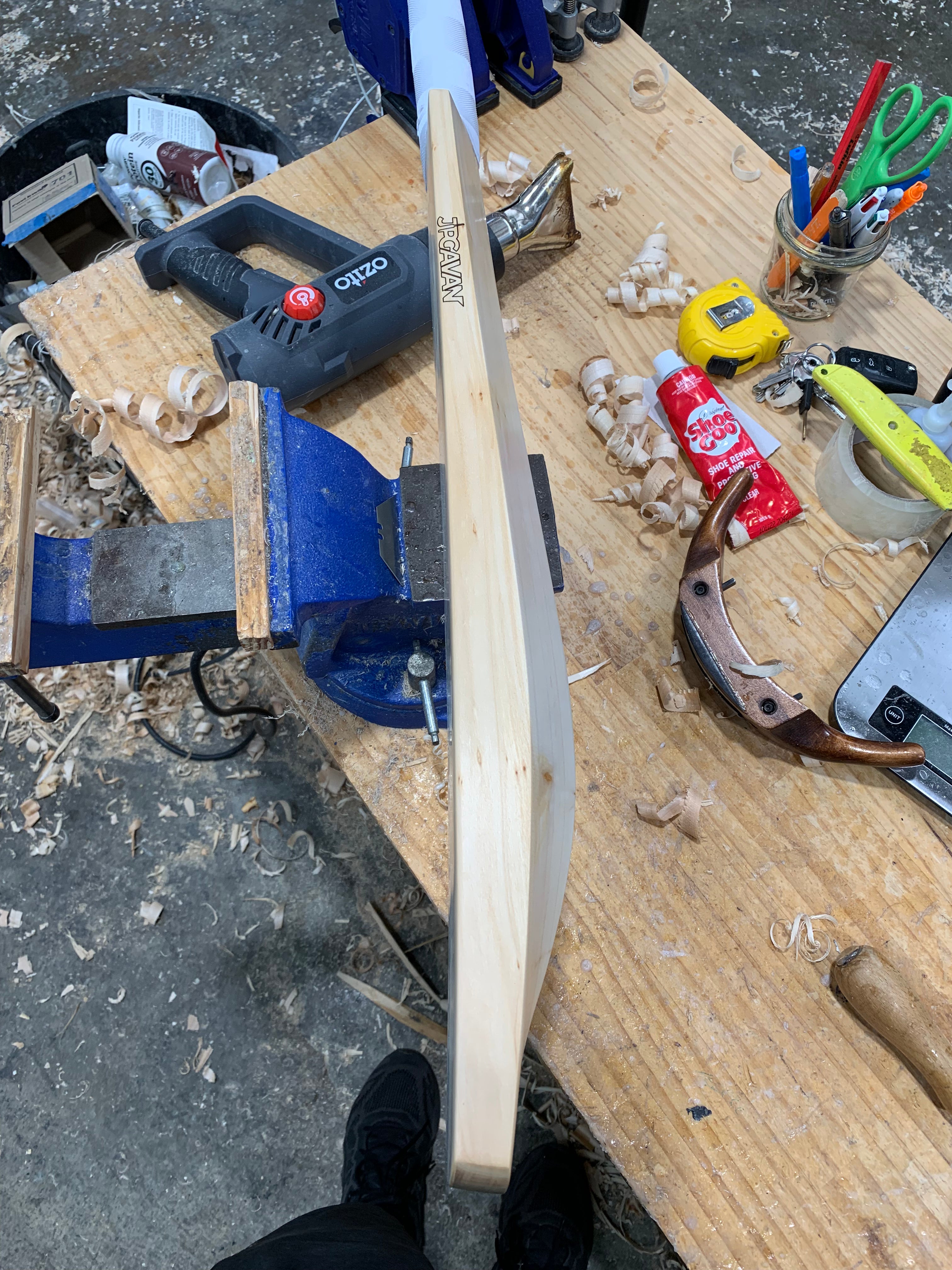 JPGavan Performance Cricket Bat - 127