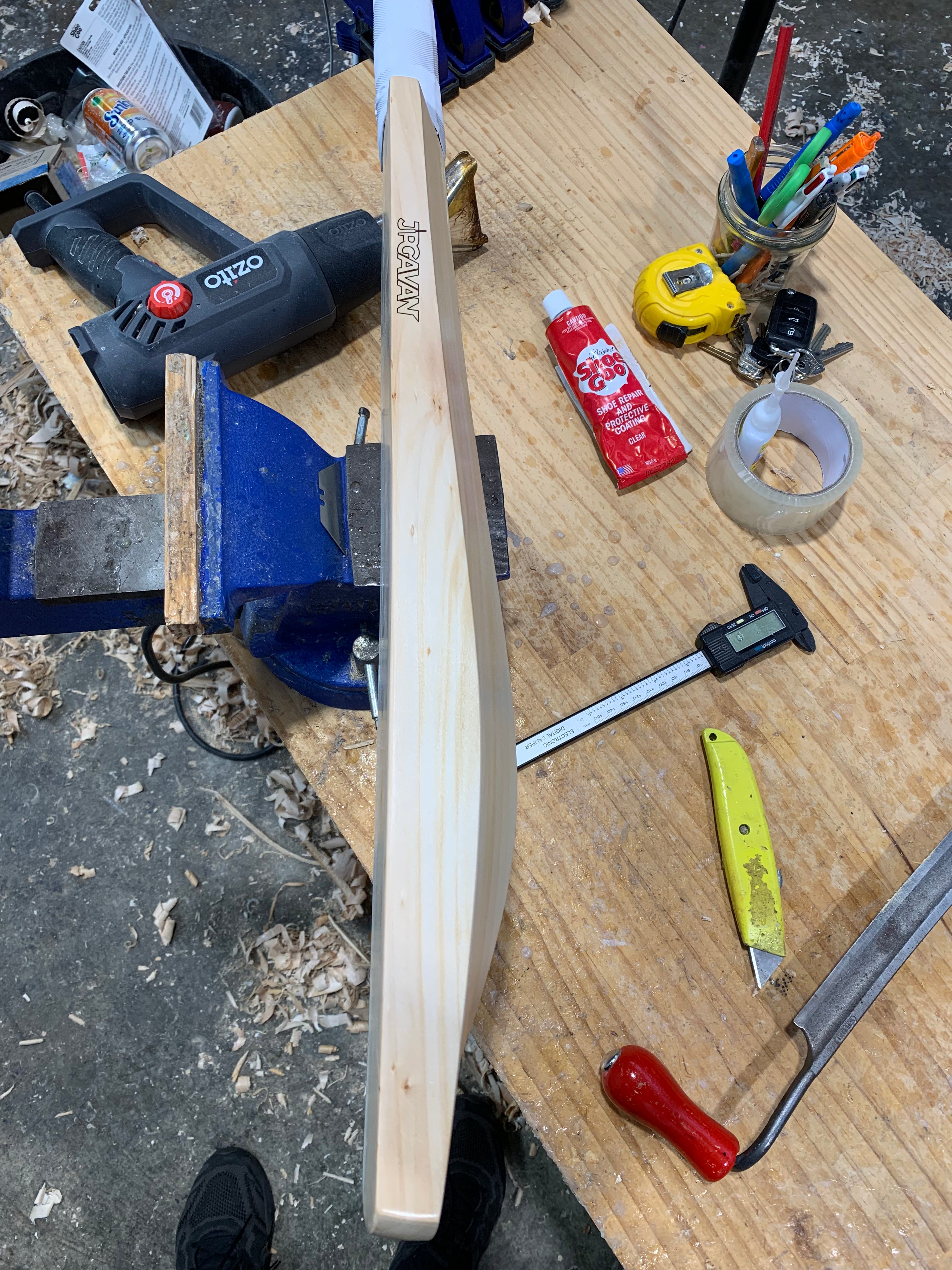 JPGavan Performance Cricket Bat - 130