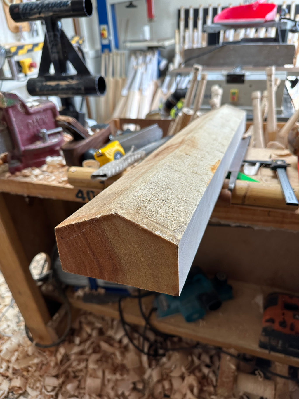 Secret Willow raw cricket bat cleft