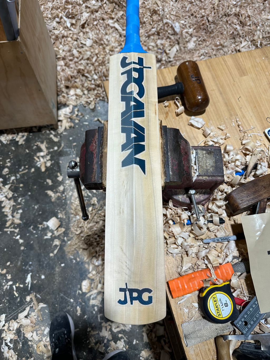 JPGavan Blue Cricket Bat - 239
