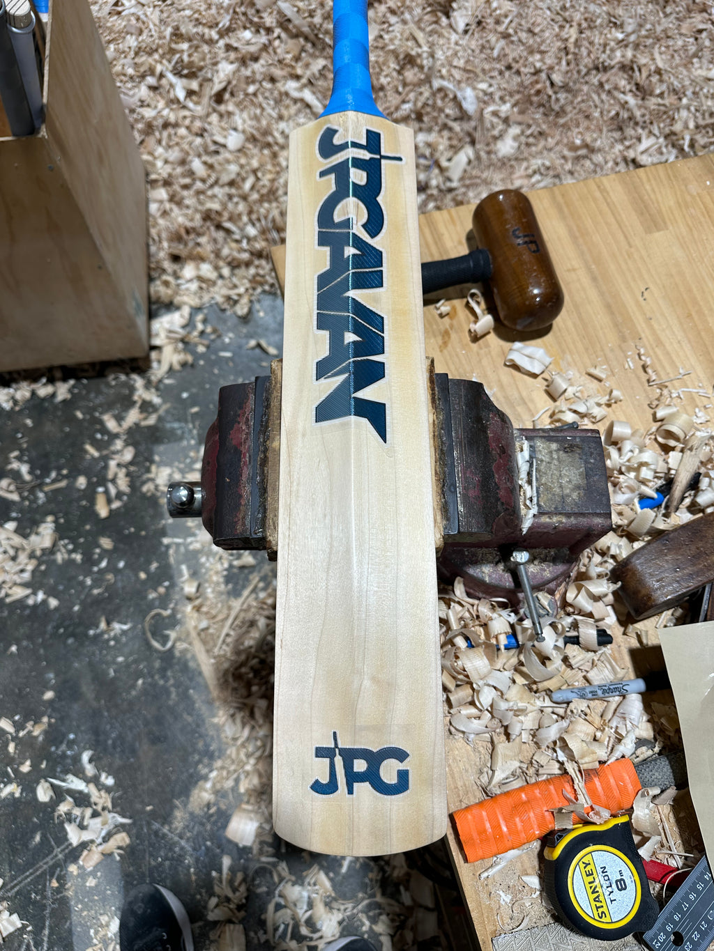 JPGavan Blue Cricket Bat - 240