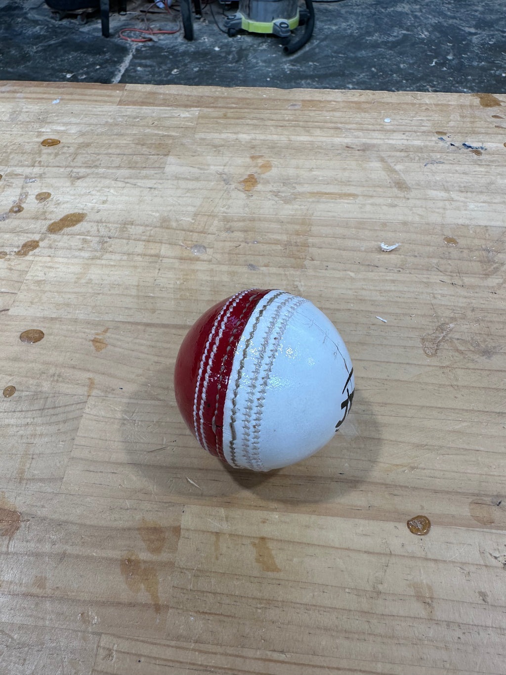 JPGavan Apex 156g leather cricket ball