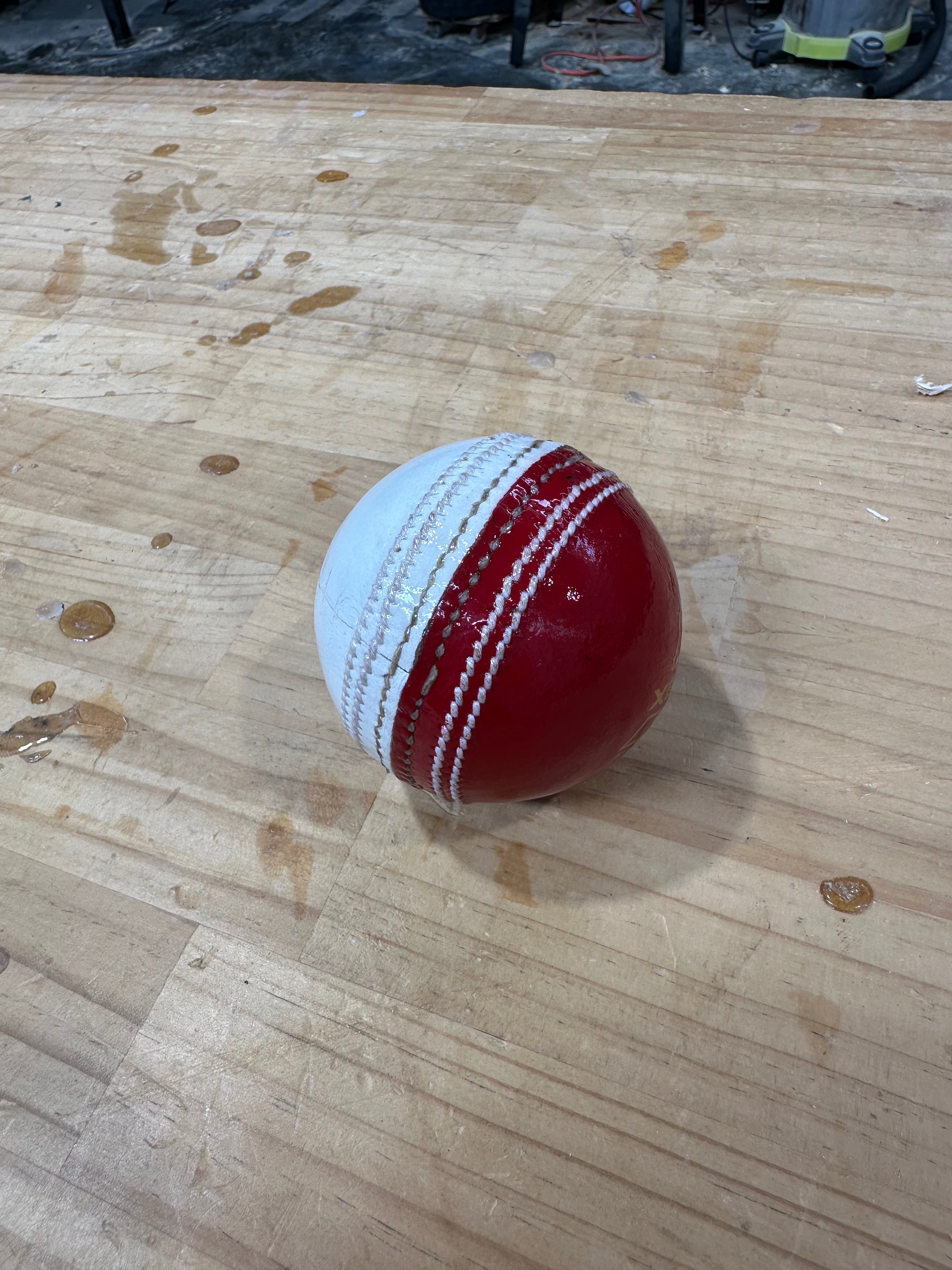 JPGavan Apex 156g leather cricket ball