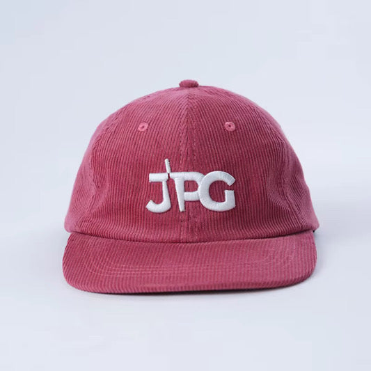 JPG corduroy hat (fade red)