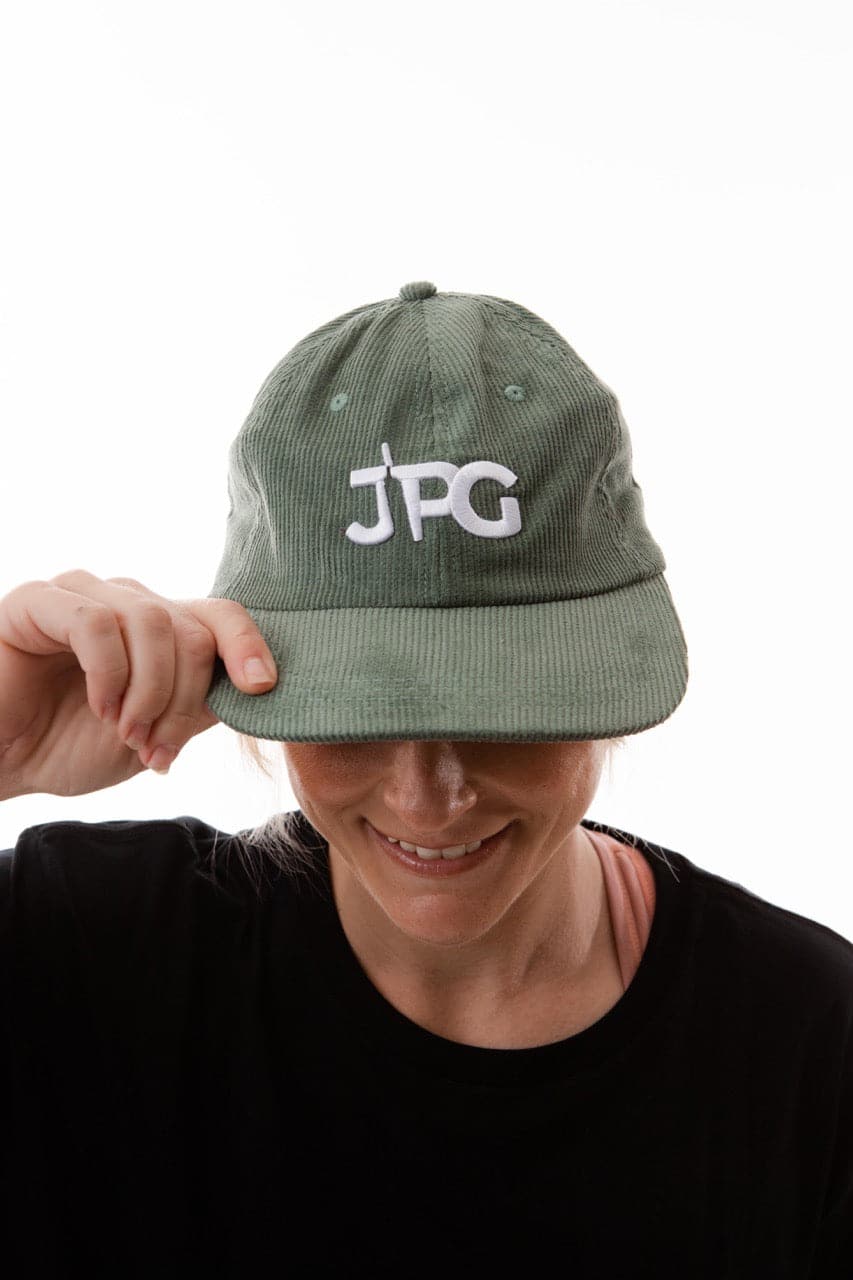 JPG corduroy hat (green)