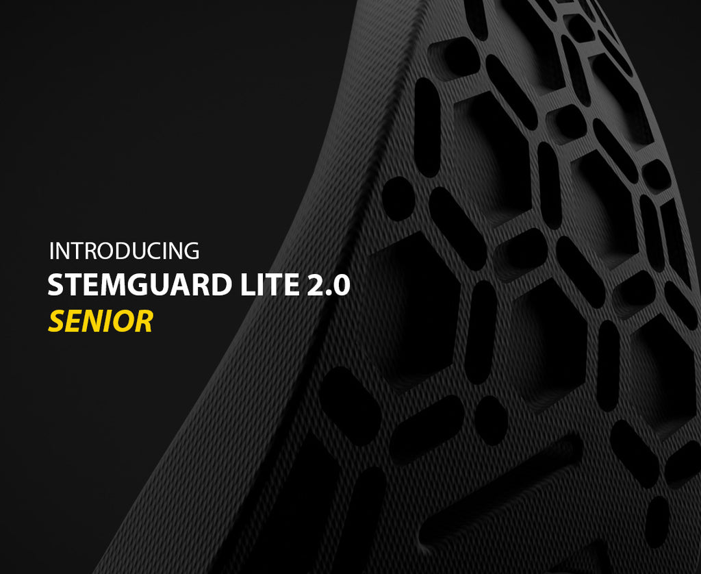 Masuri StemGuard Lite 2.0 Senior fitted to helmet