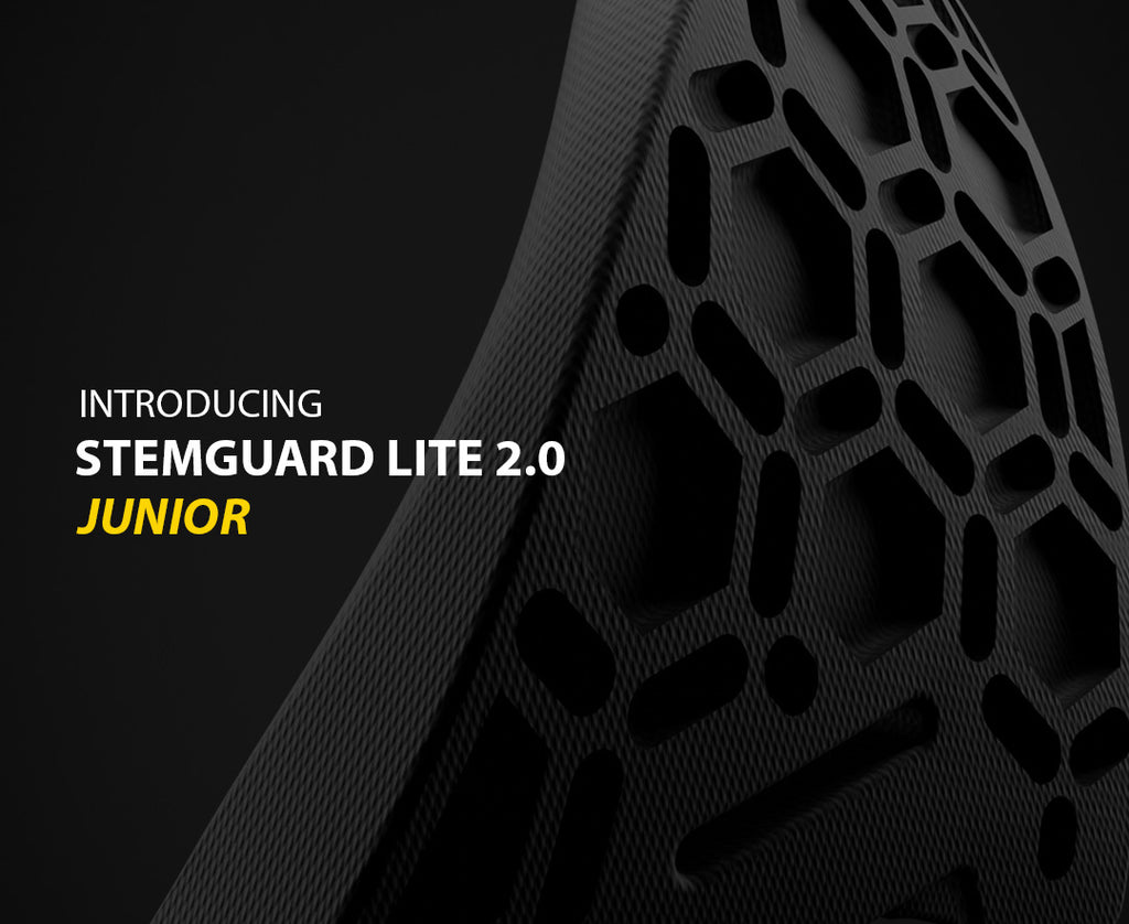 Masuri StemGuard Lite 2.0 Junior fitted to helmet