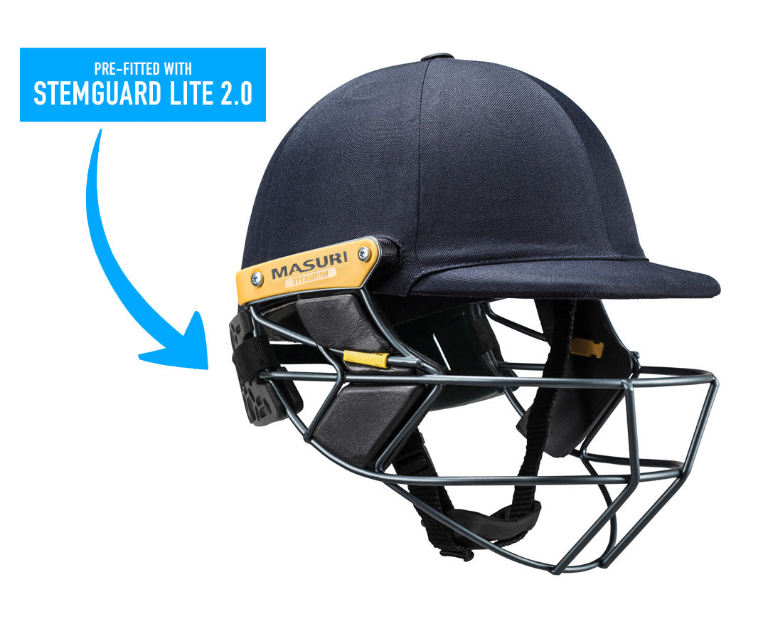 Masuri T Line Titanium fitted with StemGuard Lite 2.0