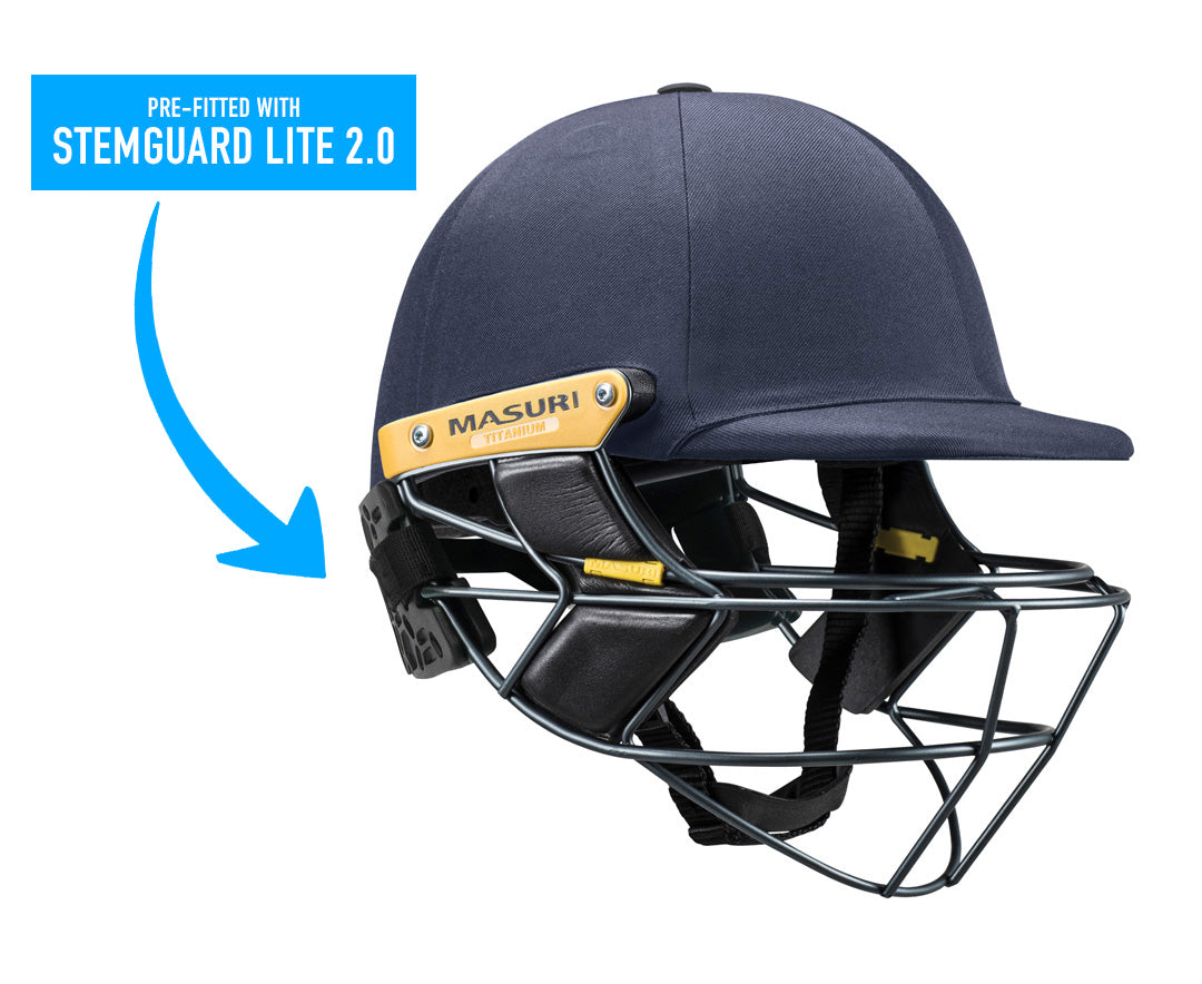 Masuri E Line Titanium fitted with StemGuard Lite 2.0