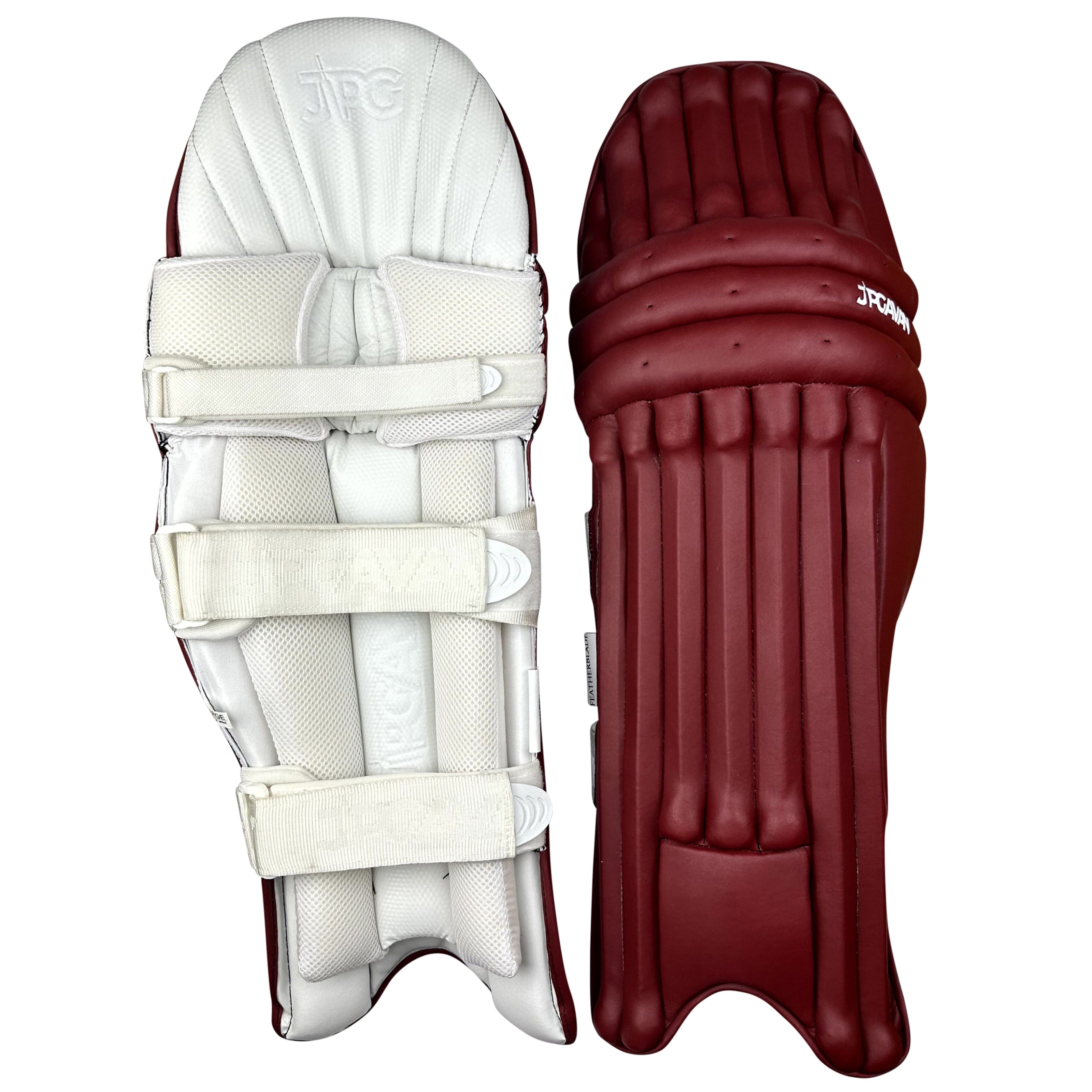 Coloured Pro-issued Featherblade cricket batting pads