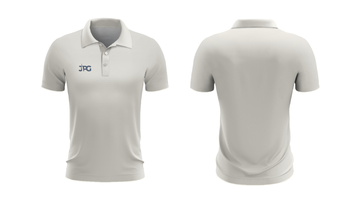 Two Day Playing Shirt — clean cream, collar to match