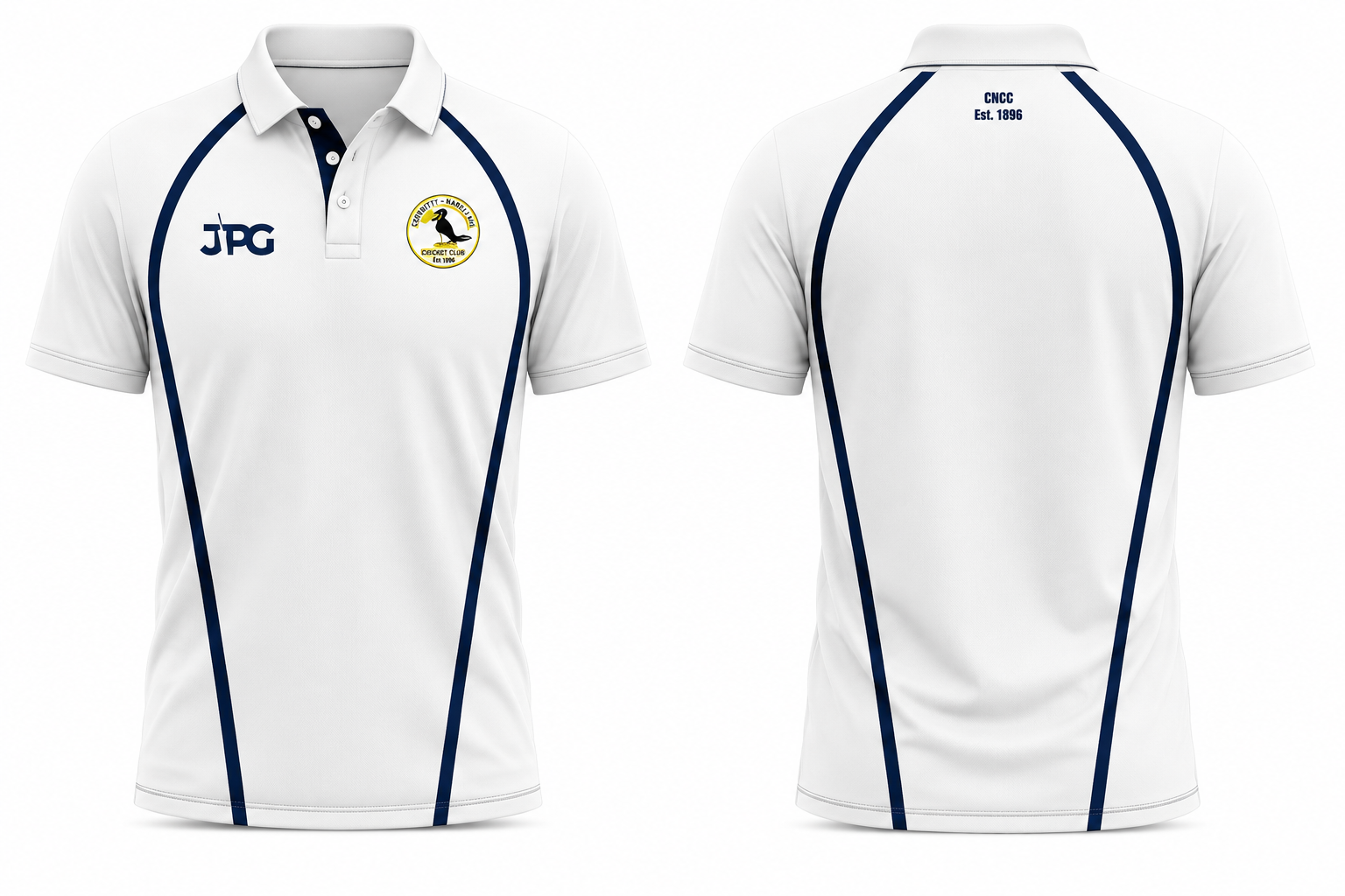 Cobbitty-Narellan Crows Senior White Playing Shirt