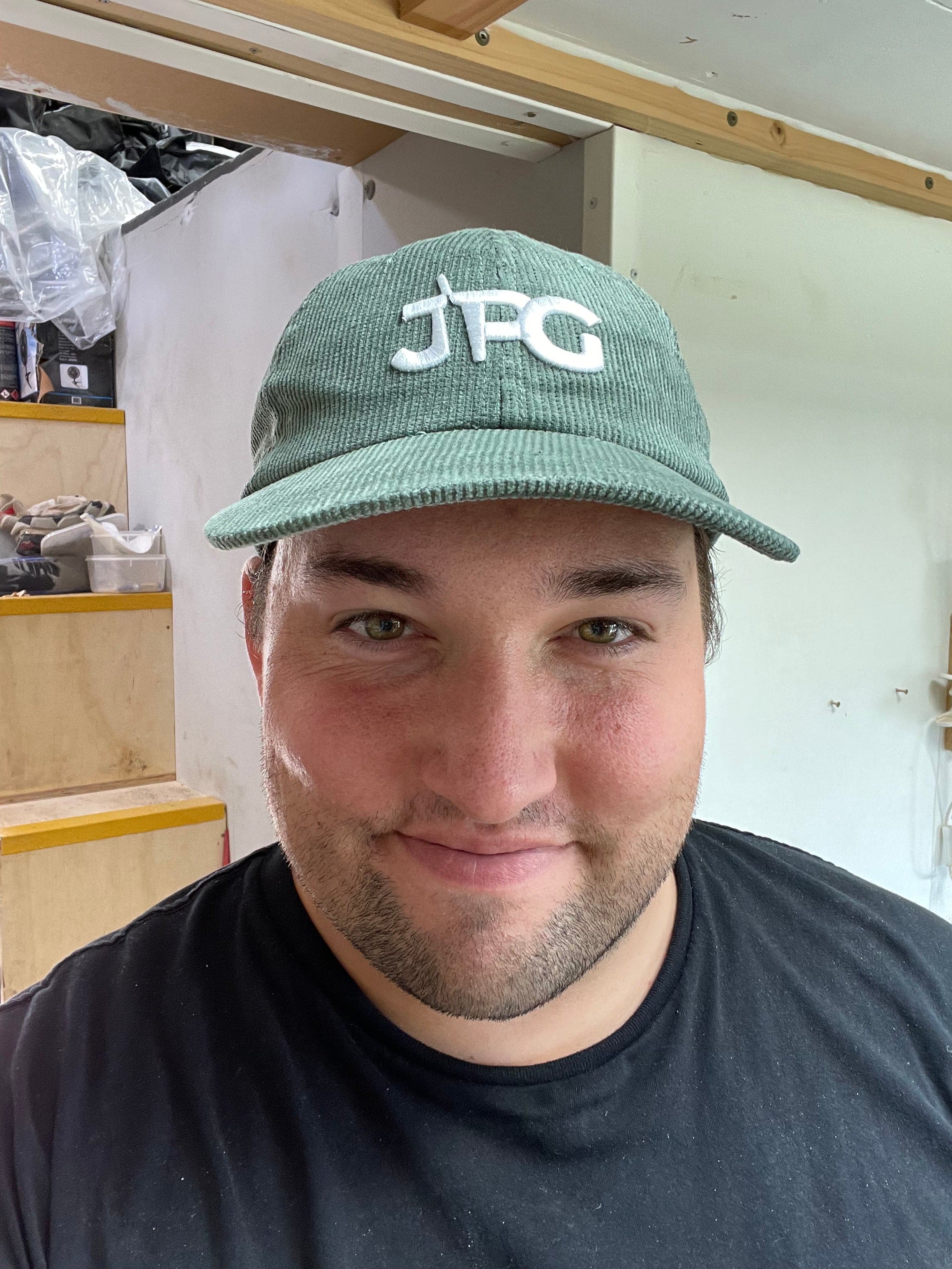 JPG corduroy hat (green)