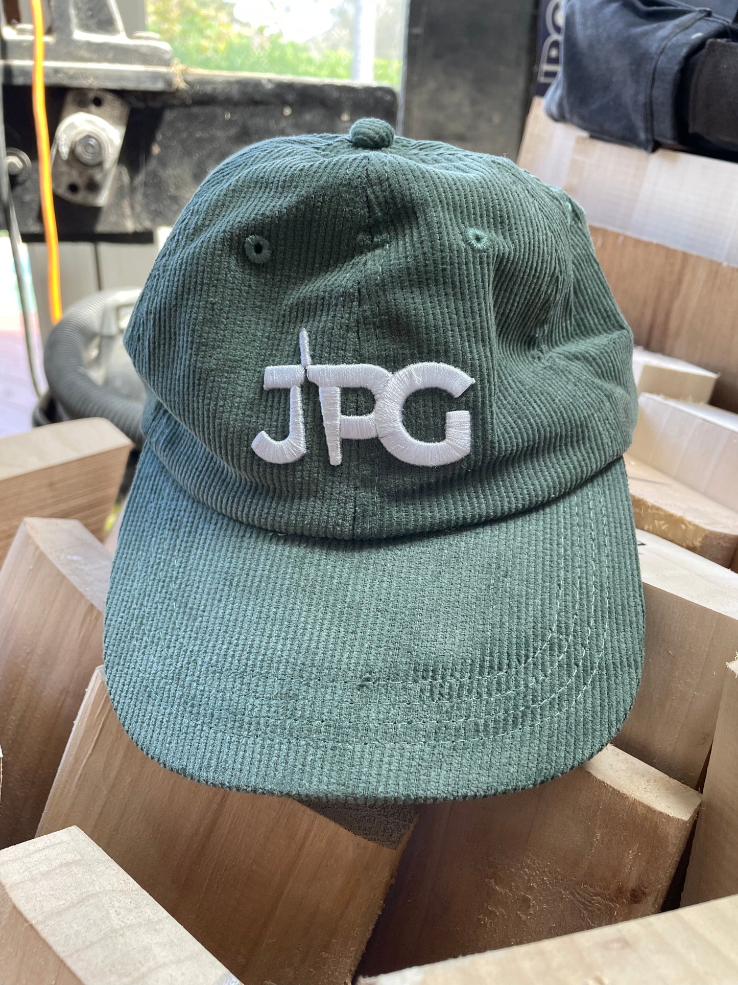 JPG corduroy hat (green)